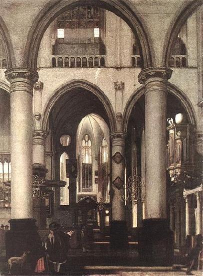 Interior of a Church, Emanuel de Witte